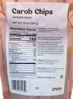 Carob Chips, Unsweetened, Carob - Country Life Natural Foods