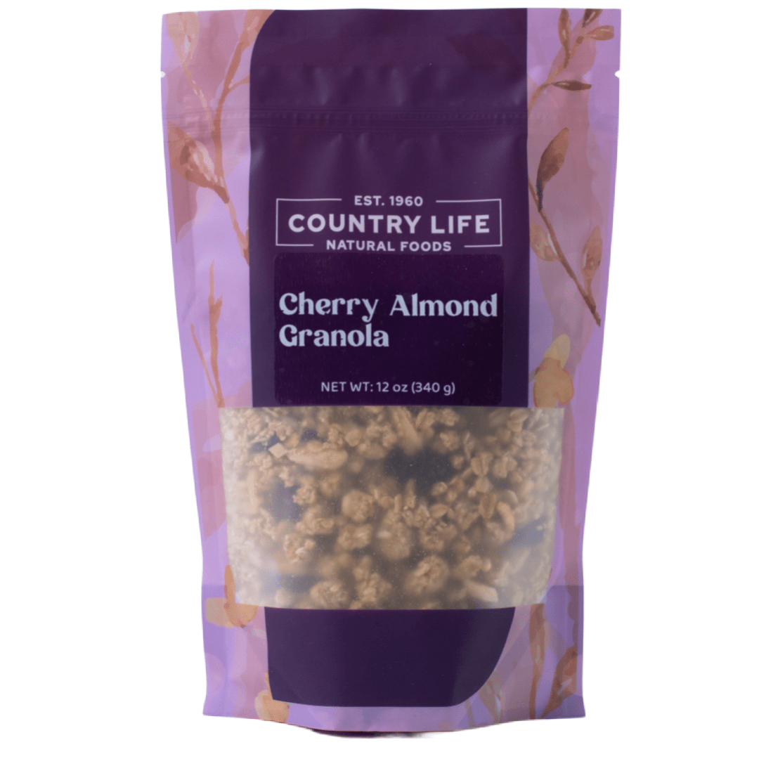 Slow-Baked Cherry Almond Granola, Cereals & Granolas - Country Life Natural Foods