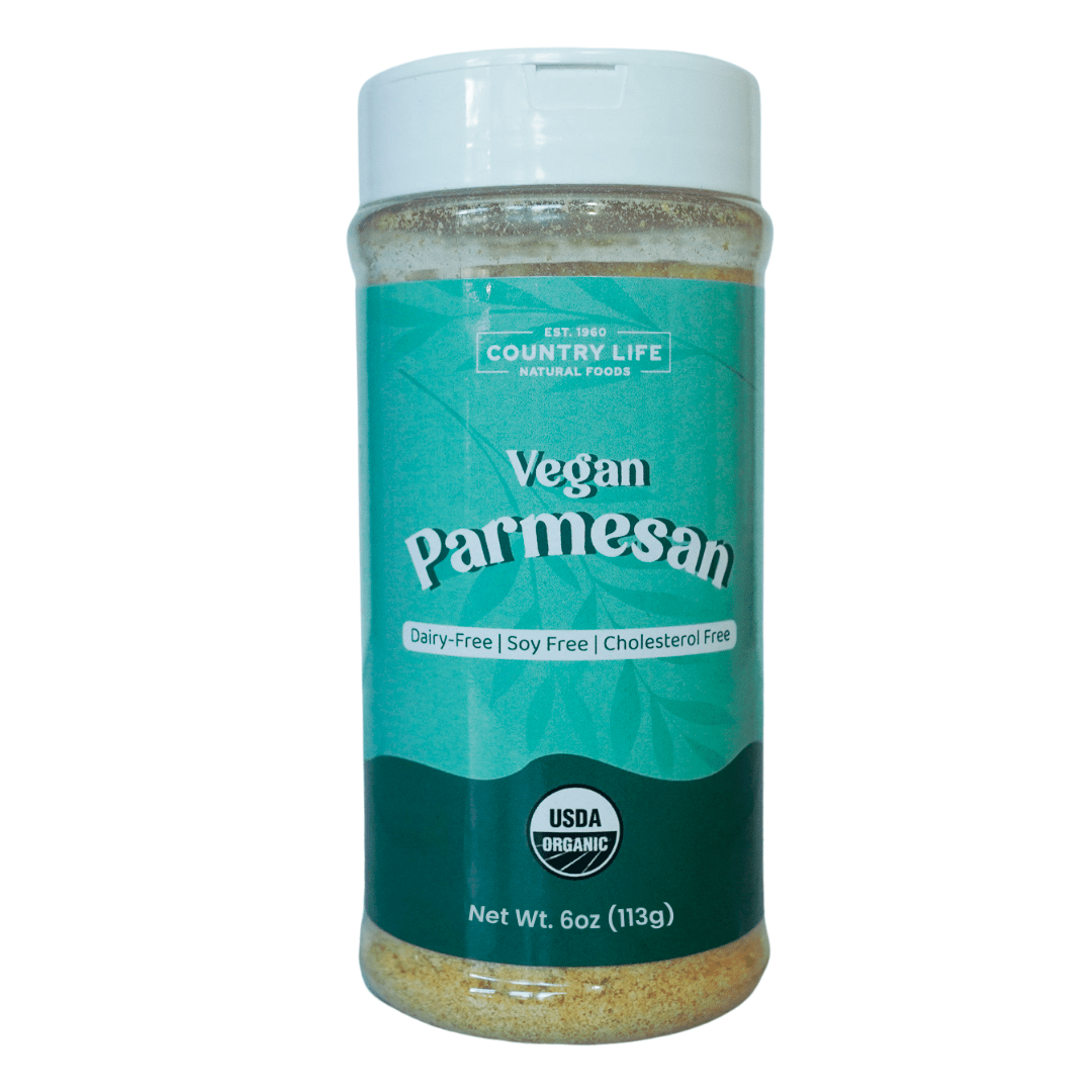 Parmesan, Organic, Vegan, Dairy Substitutes - Country Life Natural Foods