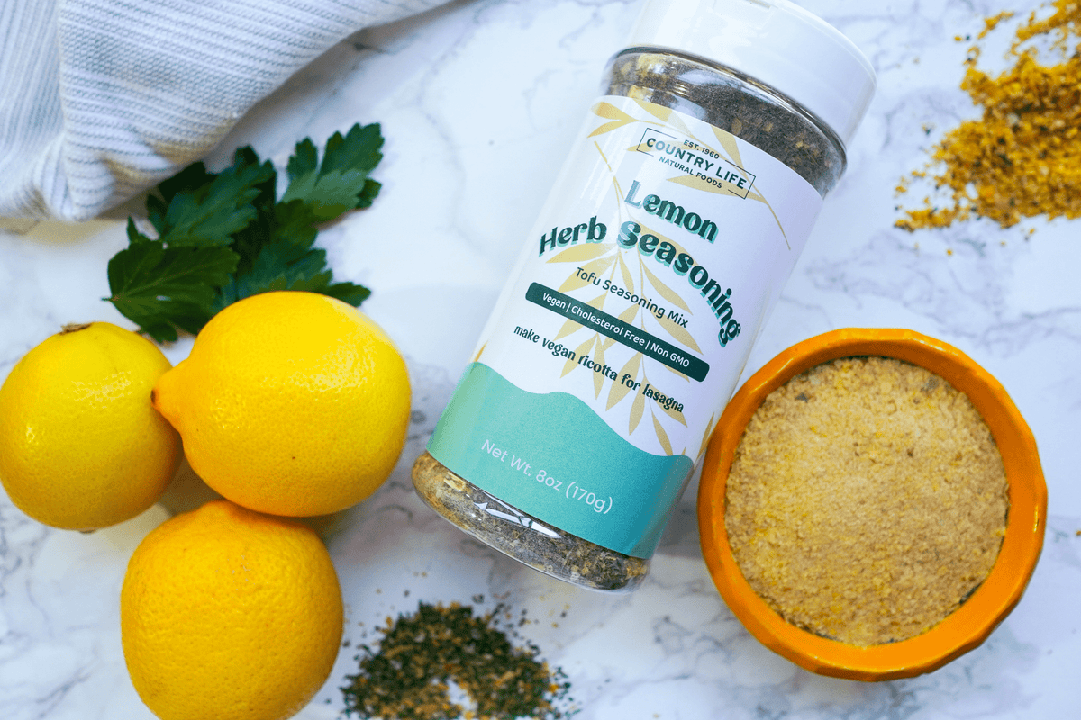 Tofu Scramble Seasonings, 3-Pack, Herbs Spices & Seasonings - Country Life Natural Foods