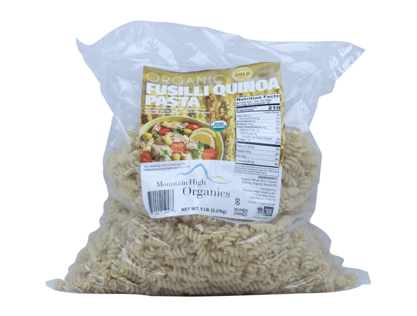 Fusilli, Quinoa, Organic, Gluten-Free, Pasta & Noodles - Country Life Natural Foods