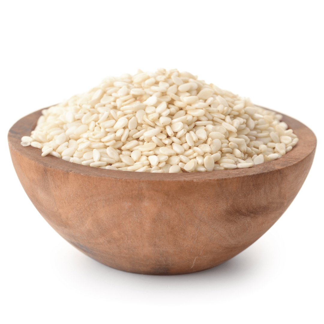 Sesame Seeds, White, Hulled, Organic, Seeds - Country Life Natural Foods