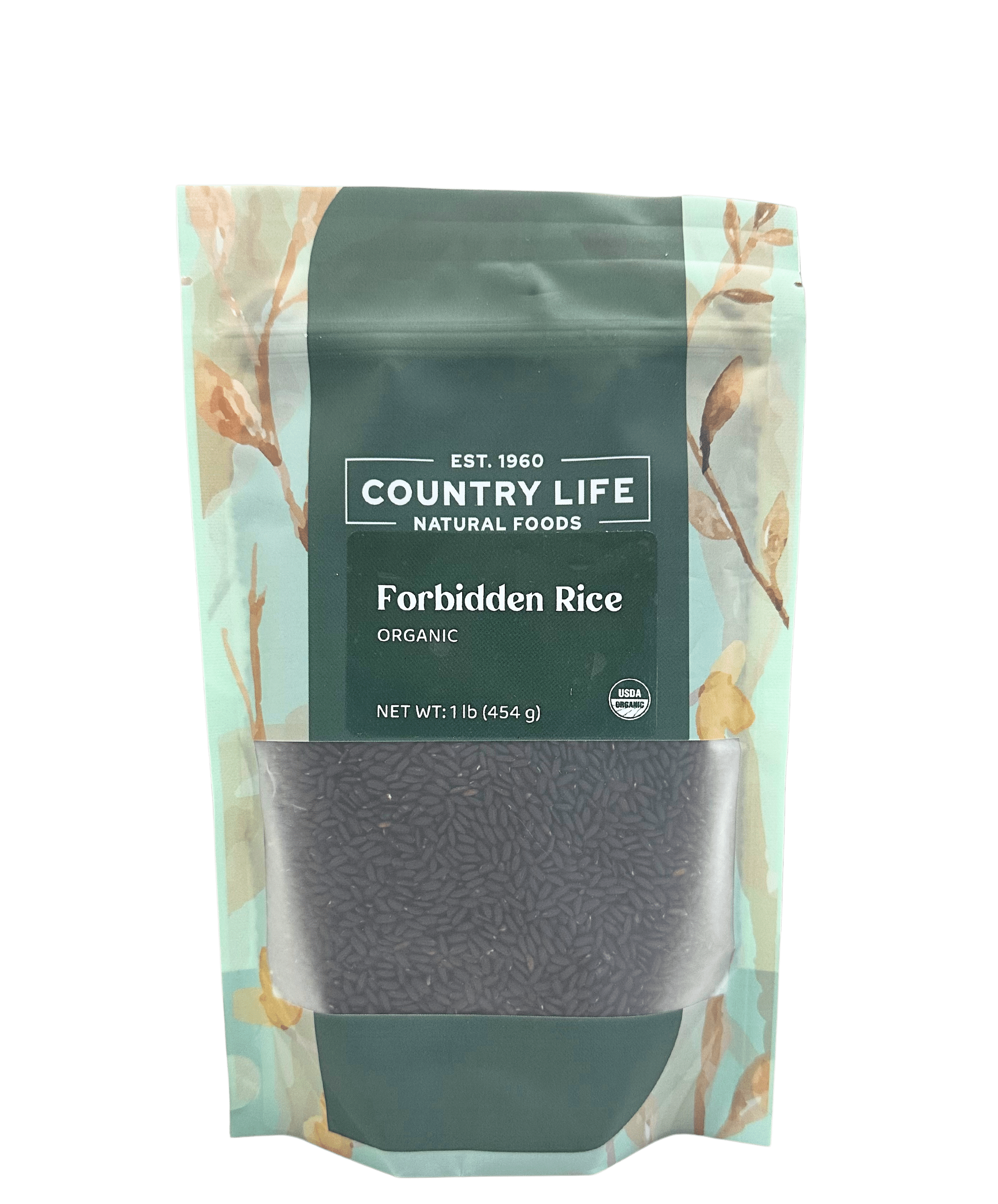 Forbidden Rice, Black, Organic, Rice - Country Life Natural Foods