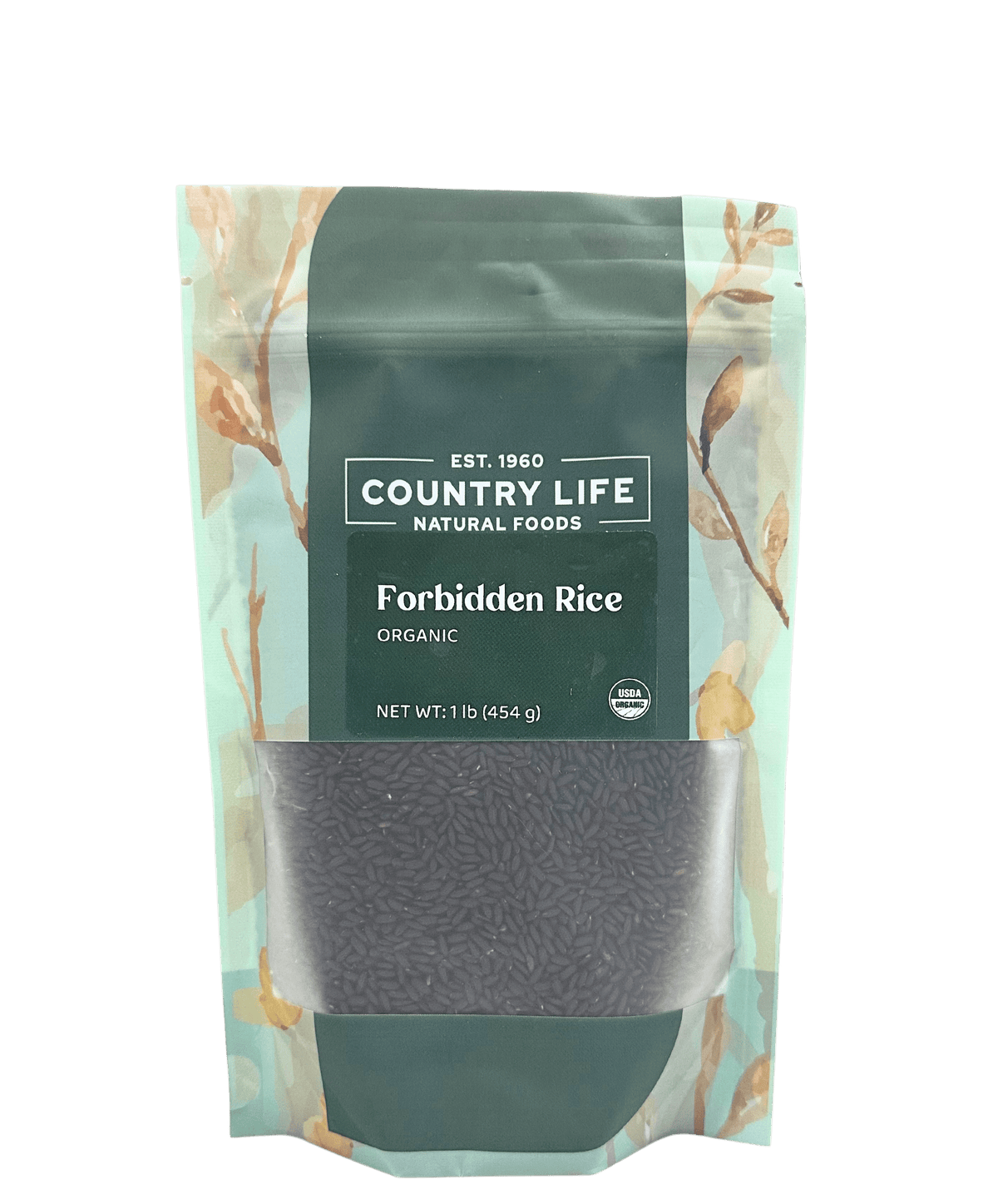 Forbidden Rice, Black, Organic, Rice - Country Life Natural Foods