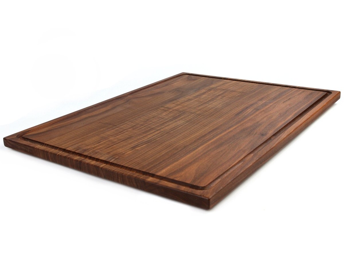 Extra Large Walnut Cutting Board, 24"x18" Charcuterie Serving Tray, Customizable Wedding Board, 100% Made in the USA, - Country Life Natural Foods