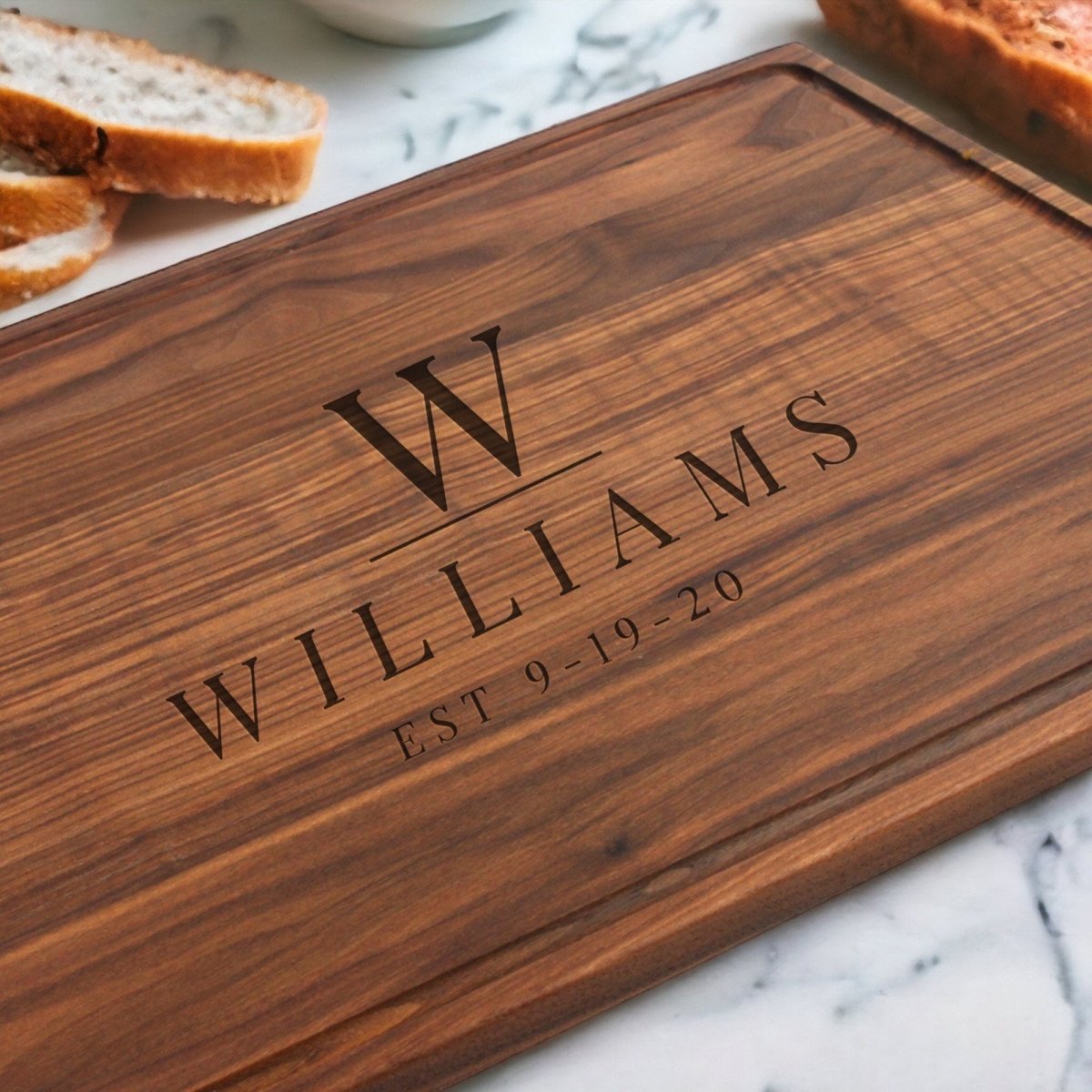 Extra Large Walnut Cutting Board, 24