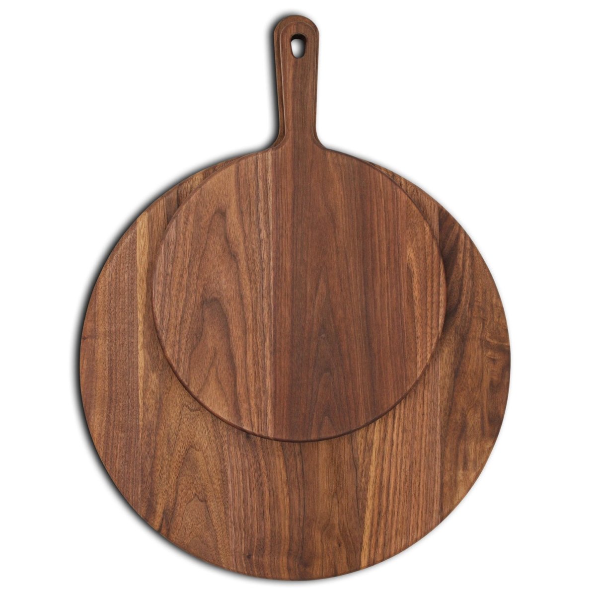 Walnut Paddle Cutting Board With Handle, Walnut Cutting Board With Handle, Charcuterie Board With Handle Handmade in the USA, - Country Life Natural Foods