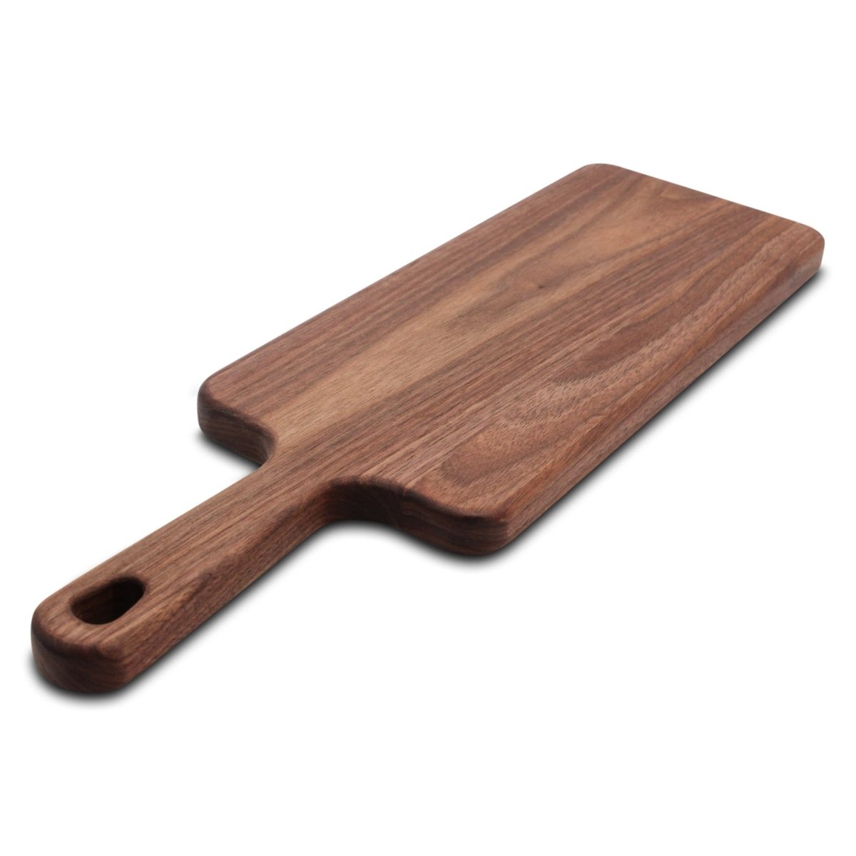 Walnut Paddle Cutting Board With Handle, Walnut Cutting Board With Handle, Charcuterie Board With Handle, 100% Handmade in the USA, - Country Life Natural Foods