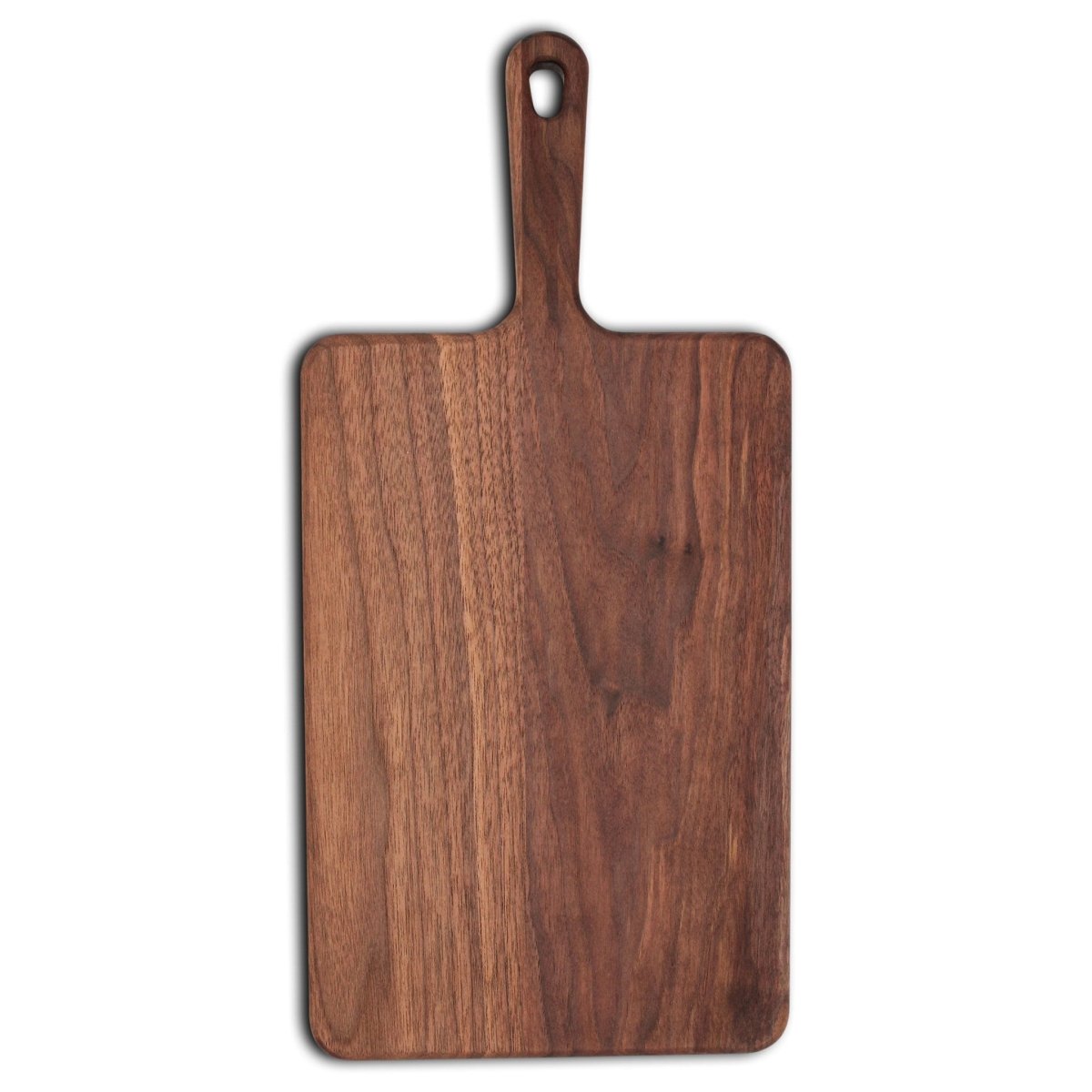 Walnut Paddle Cutting Board With Handle, Walnut Cutting Board With Handle, Charcuterie Board With Handle, 100% Handmade in the USA, - Country Life Natural Foods