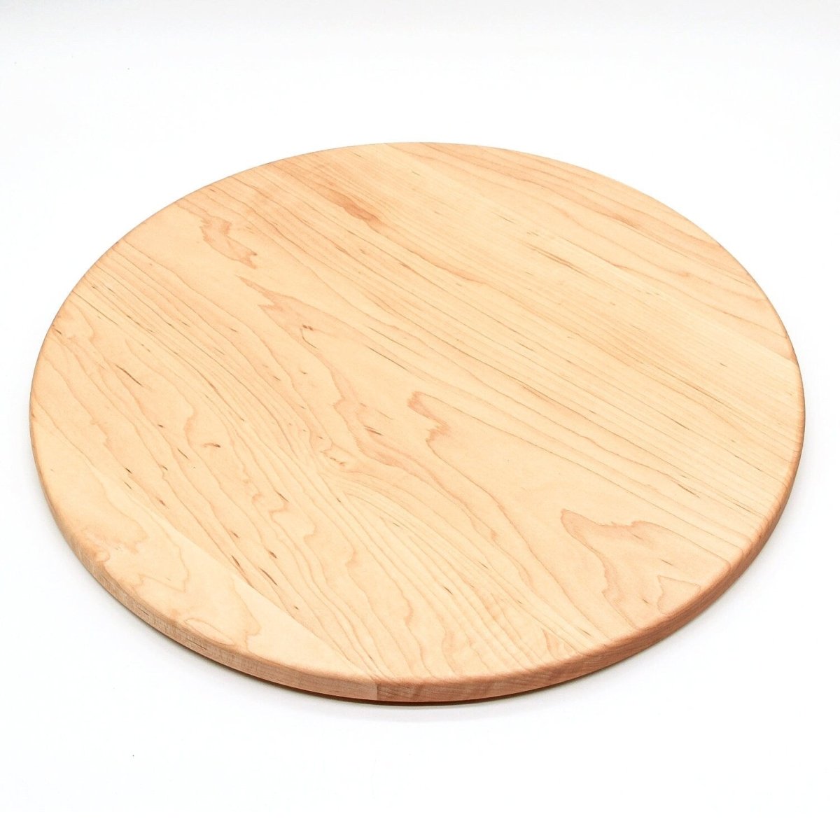 Large Walnut Round Cheese Board, 18 Inch Round Cutting Board with Juice Groove Black Walnut, Large Walnut Round Charcuterie Board, - Country Life Natural Foods