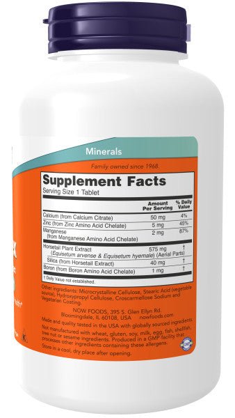 Silica Complex with Horsetail Extract, NOW, Vitamins & Supplements - Country Life Natural Foods