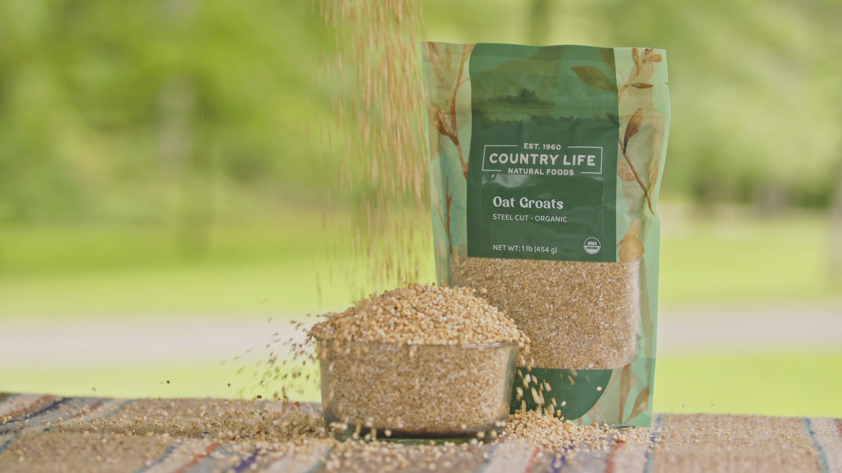 Oat Groats, Steel Cut, Organic