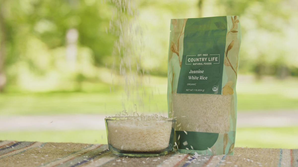 Jasmine Rice, White, Organic