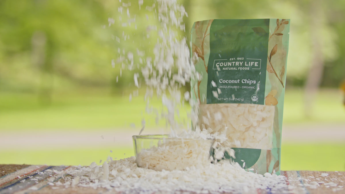 Load and play video in Gallery viewer, Coconut Chips, Organic