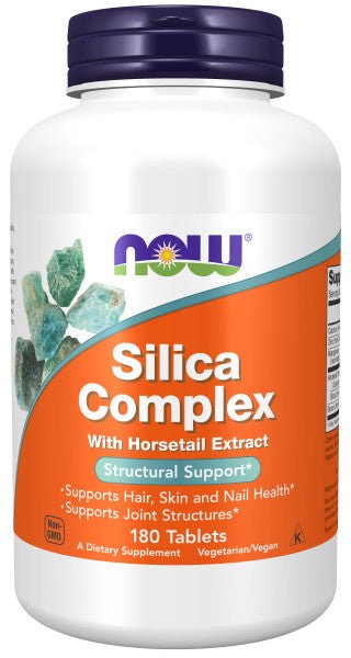 Silica Complex with Horsetail Extract, NOW, Vitamins & Supplements - Country Life Natural Foods