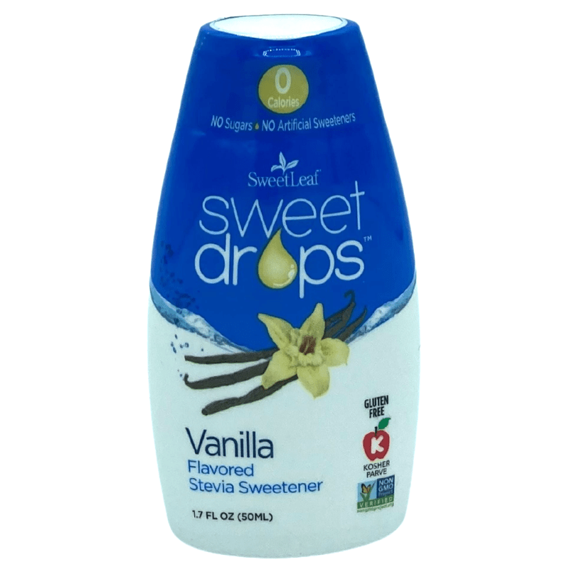 Stevia Drops, Vanilla Flavored, Other Sweeteners - Country Life Natural Foods