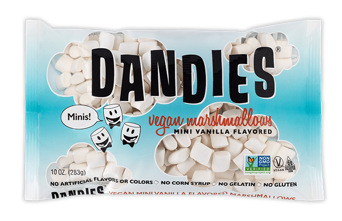Marshmallows, Dandies, Vegan (Mini), Candy - Country Life Natural Foods