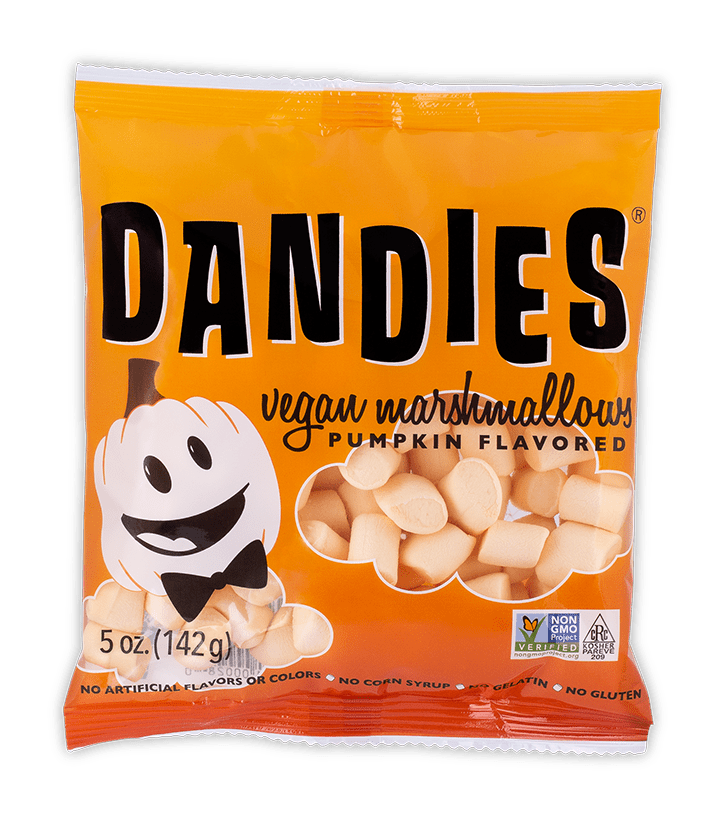 Marshmallows, Dandies, Vegan, Pumpkin (Mini), Candy - Country Life Natural Foods