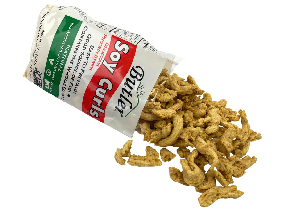 Soy Curls, Non-GMO, Meat Substitutes - Country Life Natural Foods