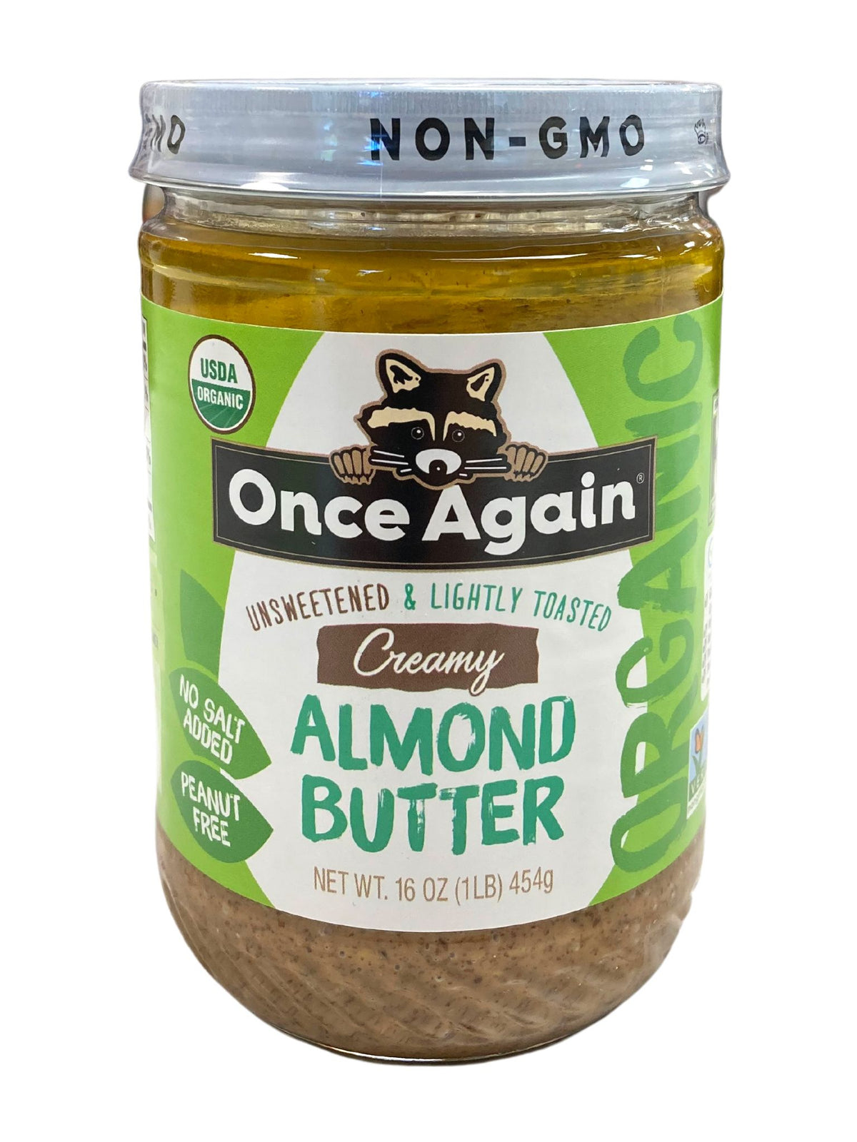 Almond Butter, Creamy, Organic, Lightly Toasted, Nut & Seed Butters - Country Life Natural Foods