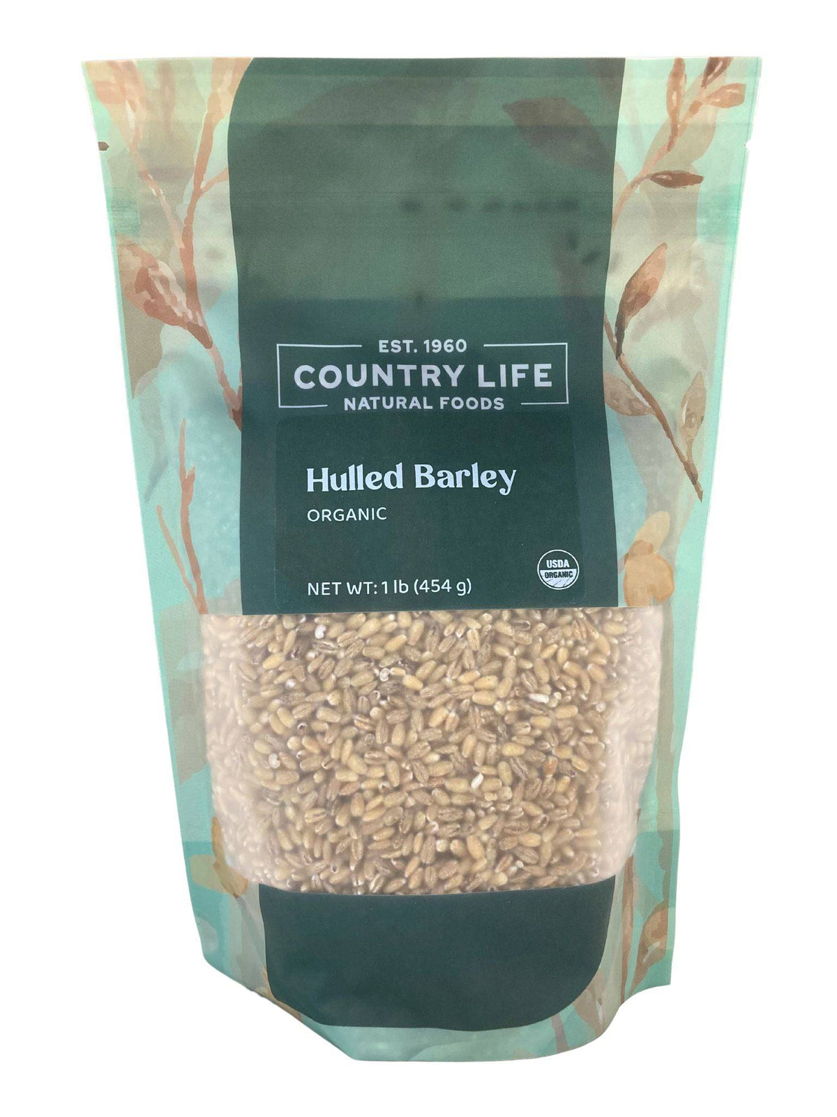Barley, Hulled, Organic, Grains - Country Life Natural Foods