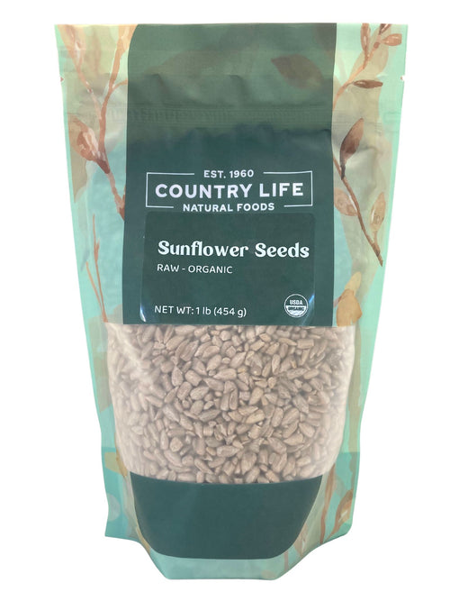 Sunflower Seeds, Raw, Organic, Seeds - Country Life Natural Foods