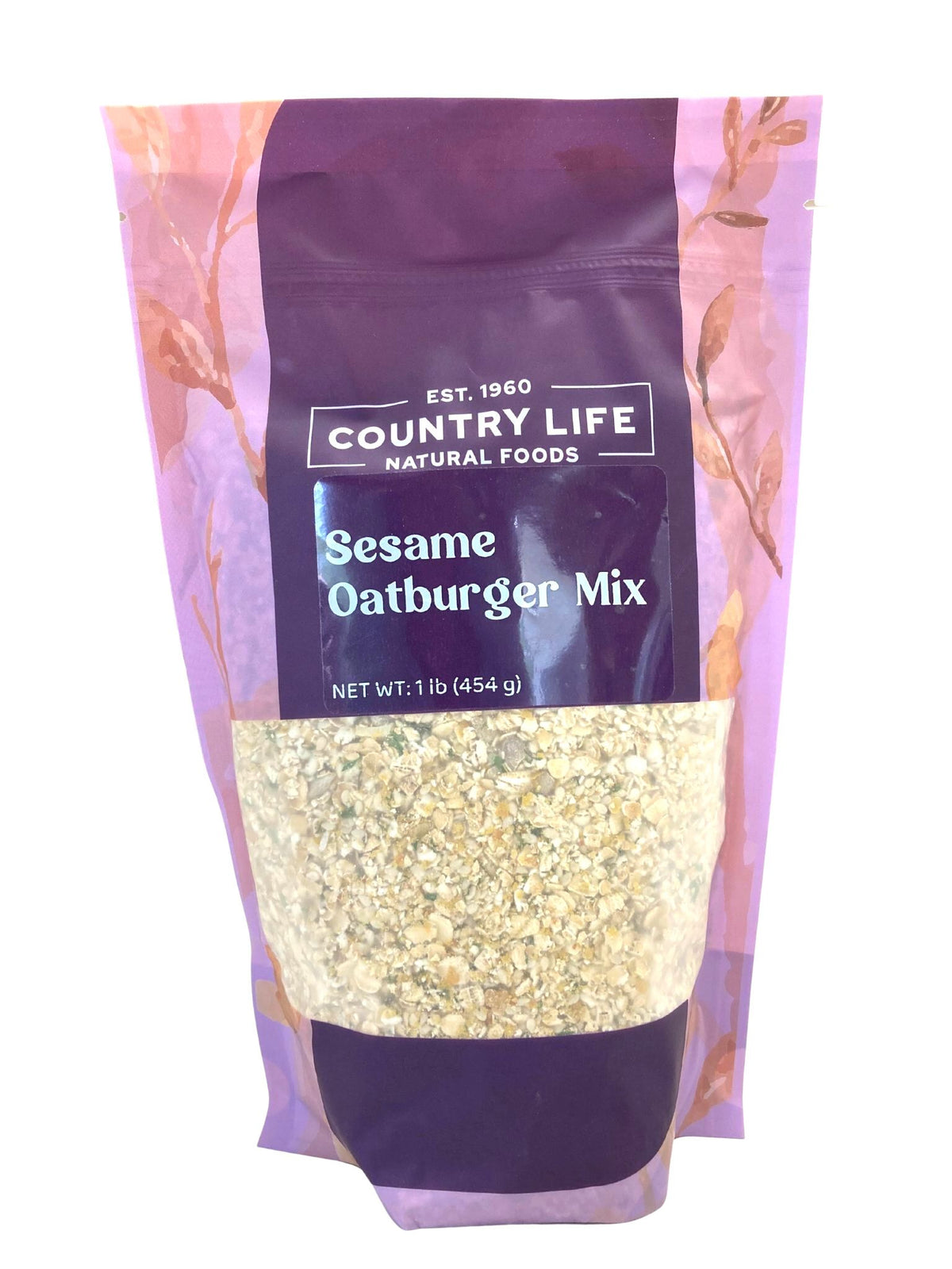 Sesame Oatburger Mix, Meat Substitutes - Country Life Natural Foods