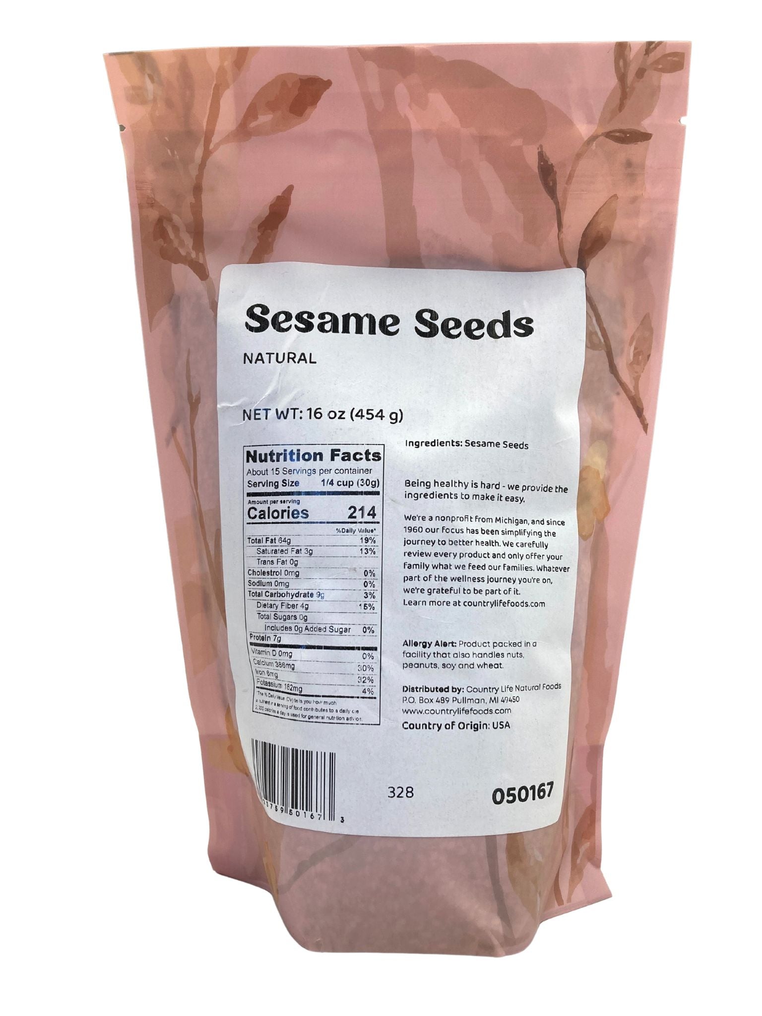 Sesame Seeds, Natural, Seeds - Country Life Natural Foods