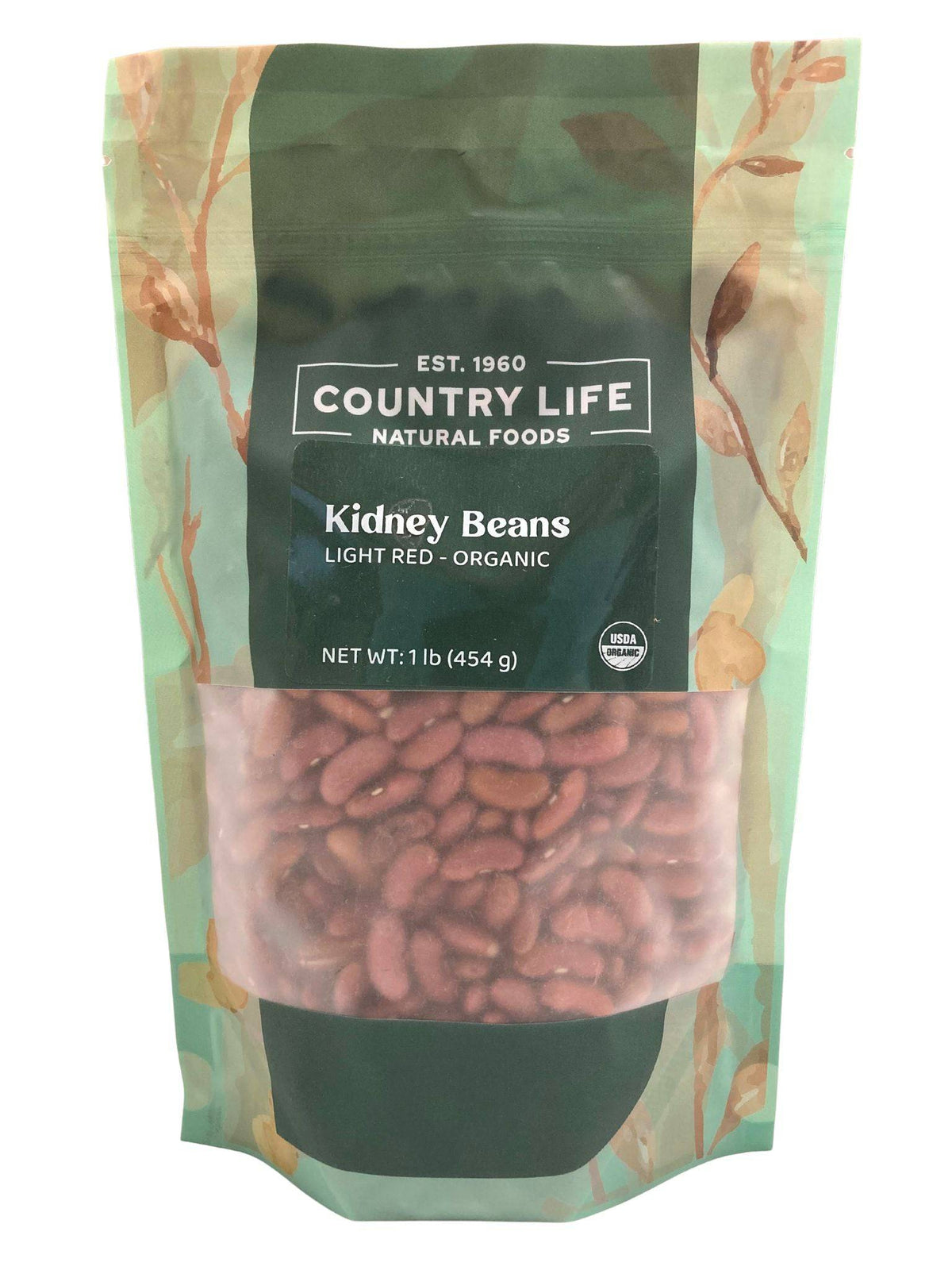 Kidney Beans, Light Red, Organic, Beans - Country Life Natural Foods
