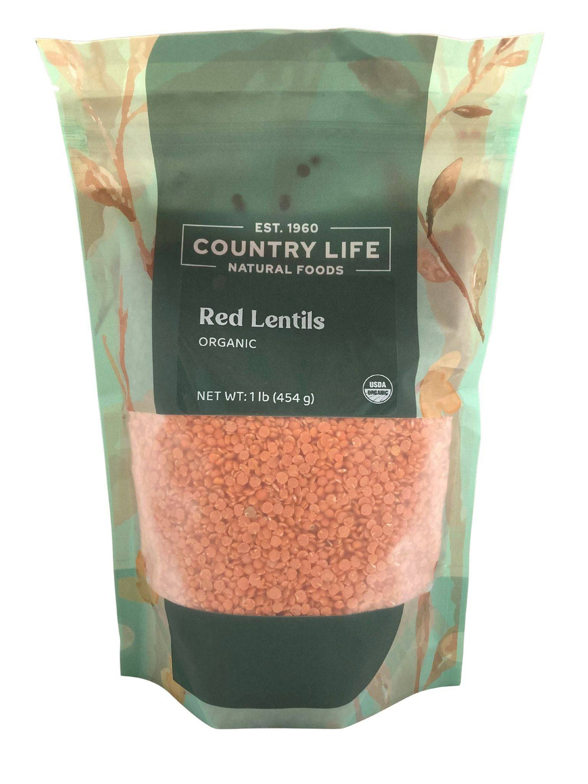 Red Lentils, Split, Organic, Lentils - Country Life Natural Foods