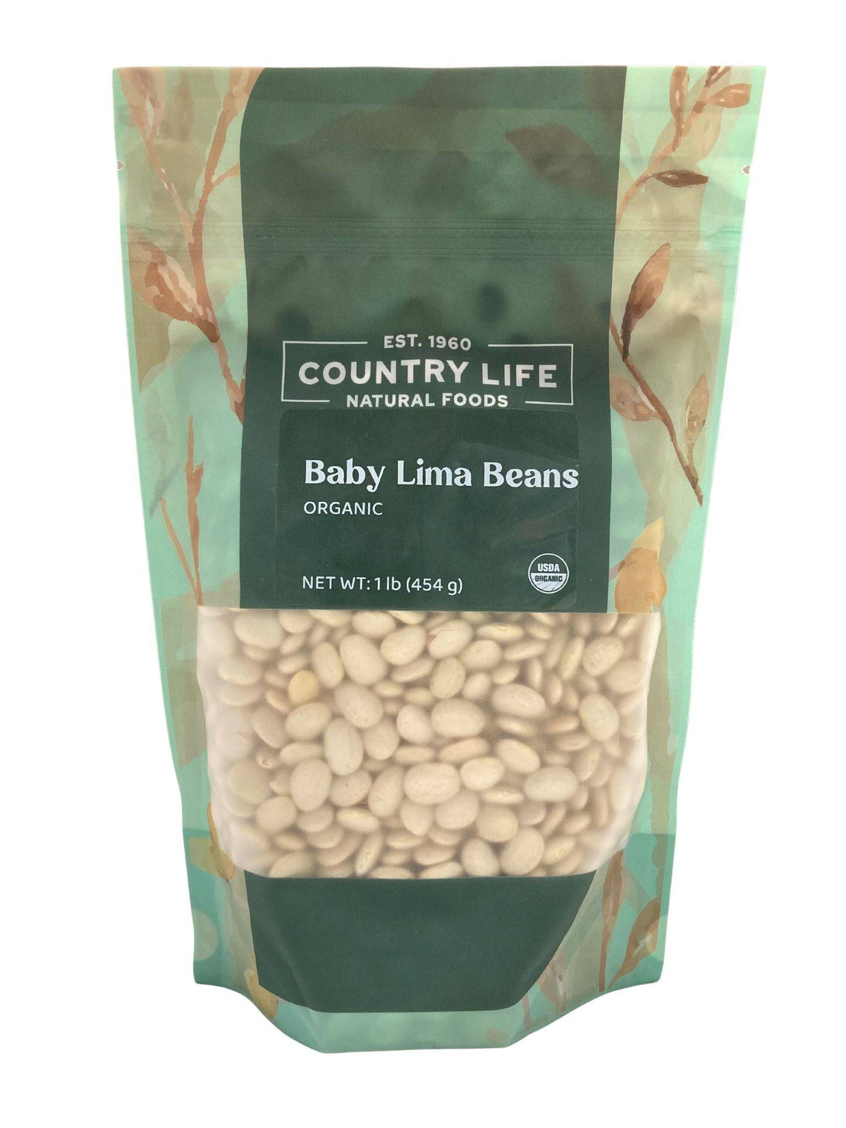 Baby Lima Beans, Organic, Beans - Country Life Natural Foods
