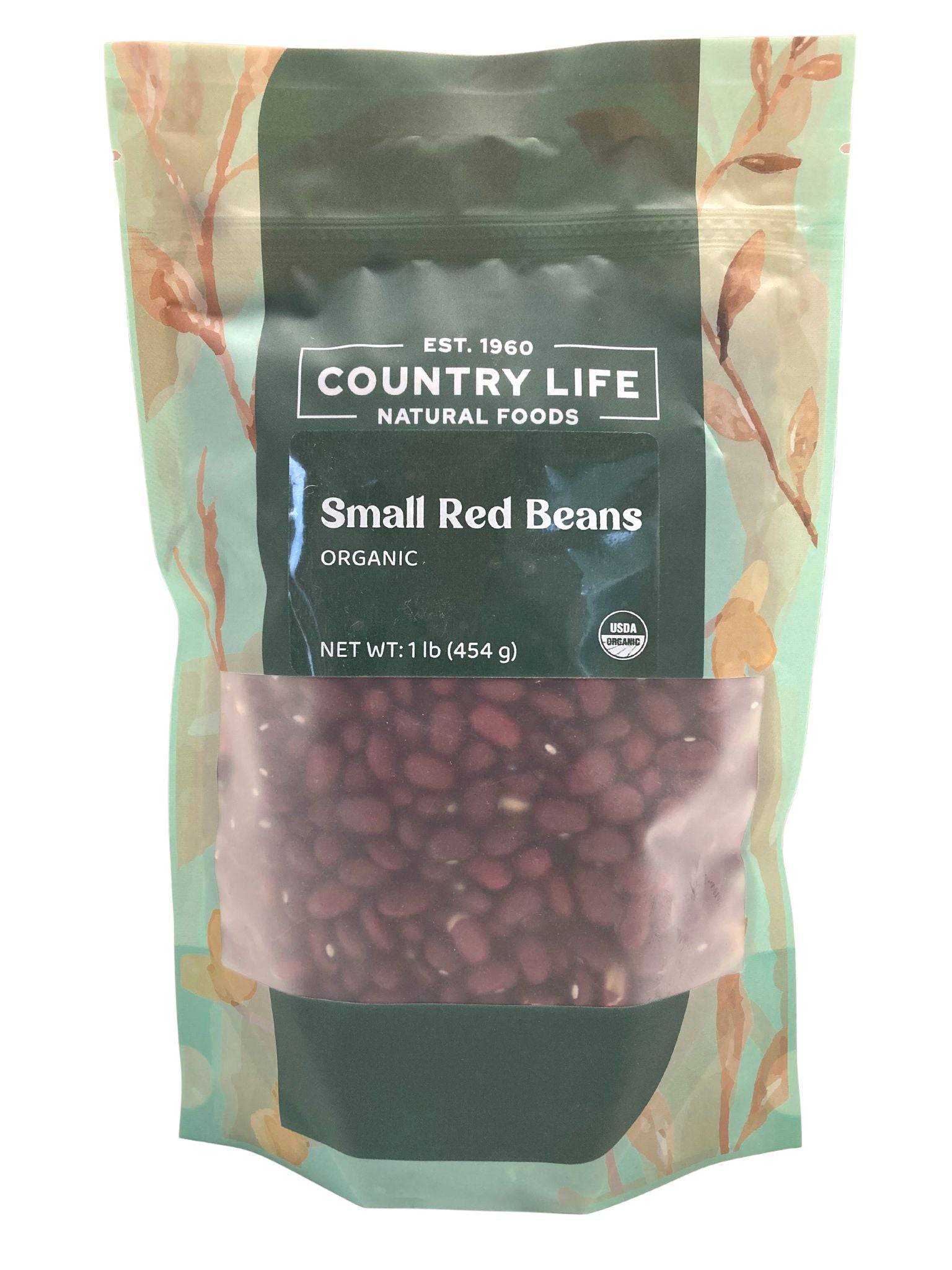 Red Beans, Organic, Small, Beans - Country Life Natural Foods