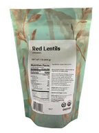 Red Lentils, Split, Organic, Lentils - Country Life Natural Foods