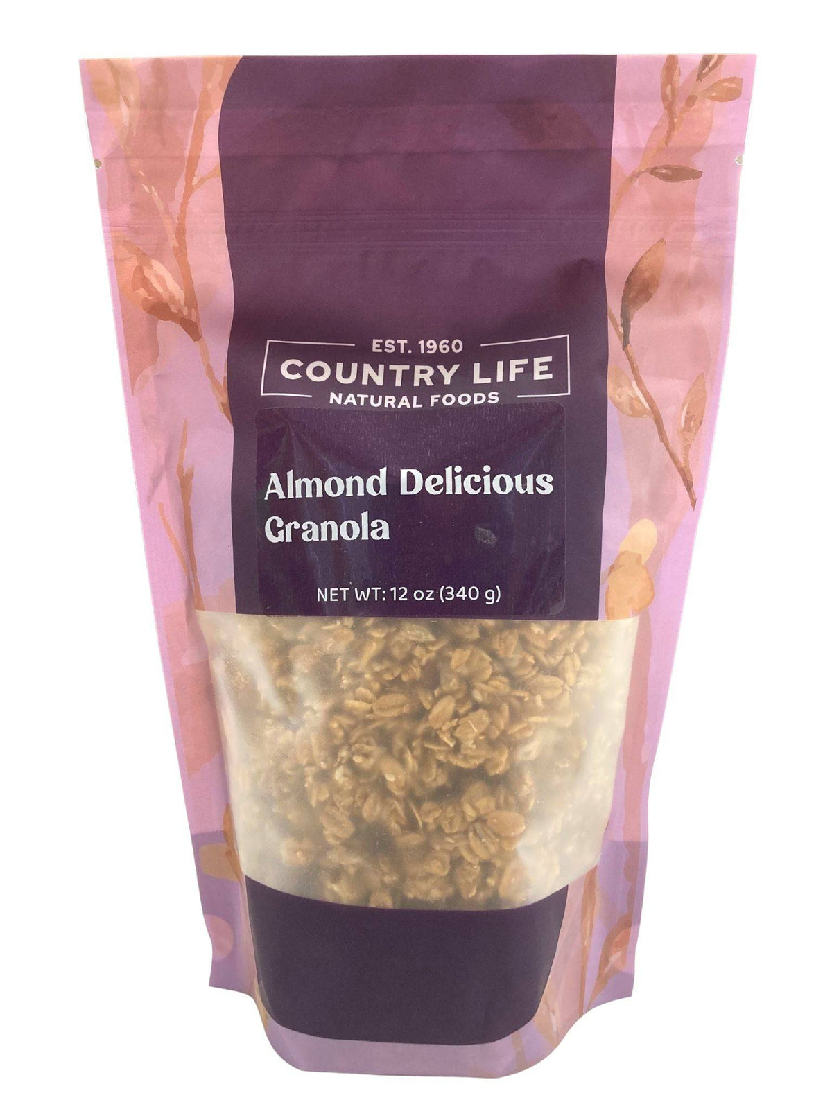 Slow-Baked Almond Delicious Granola, Cereals & Granolas - Country Life Natural Foods