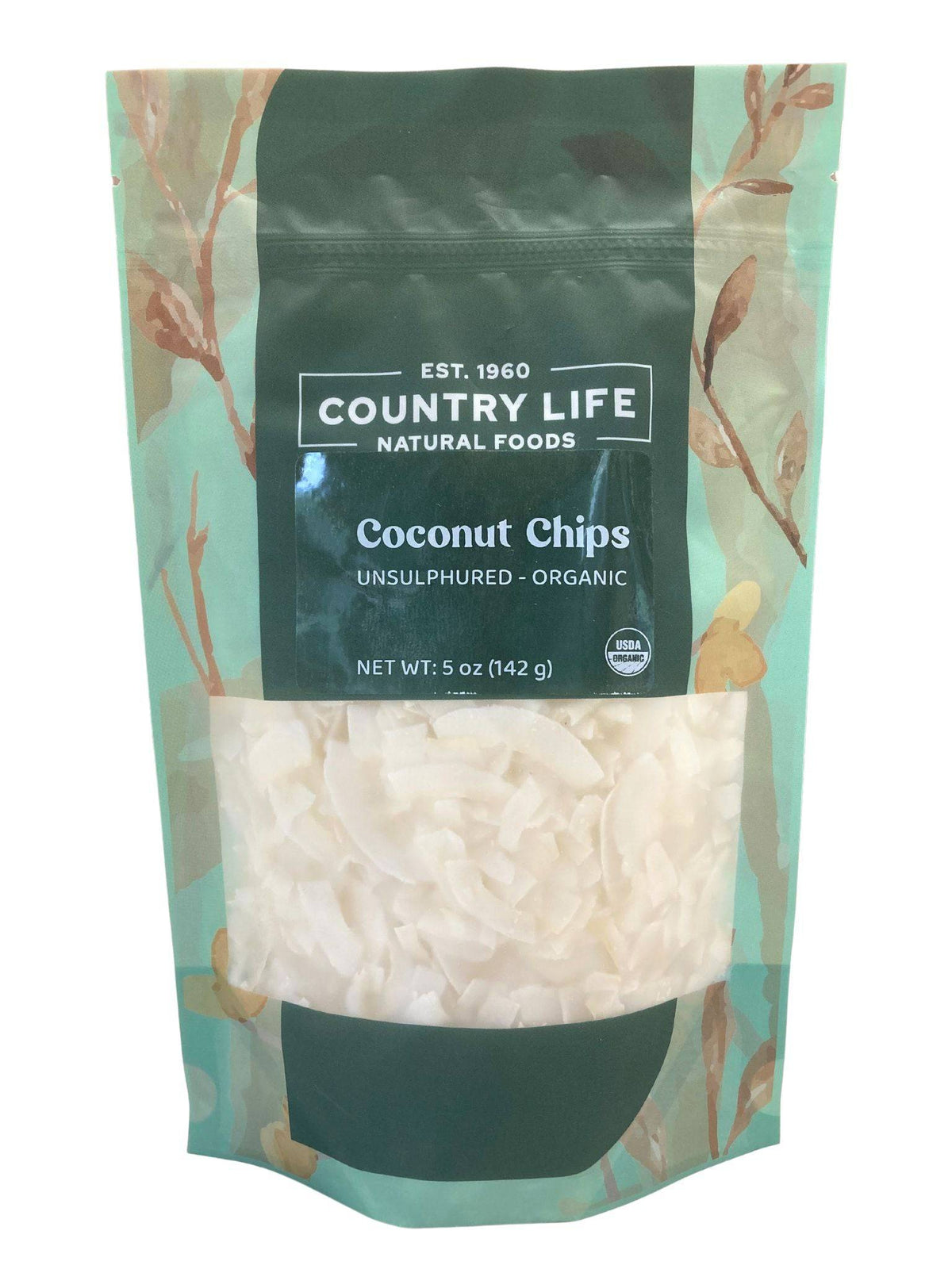 Coconut Chips, Organic, Dried Fruit - Country Life Natural Foods