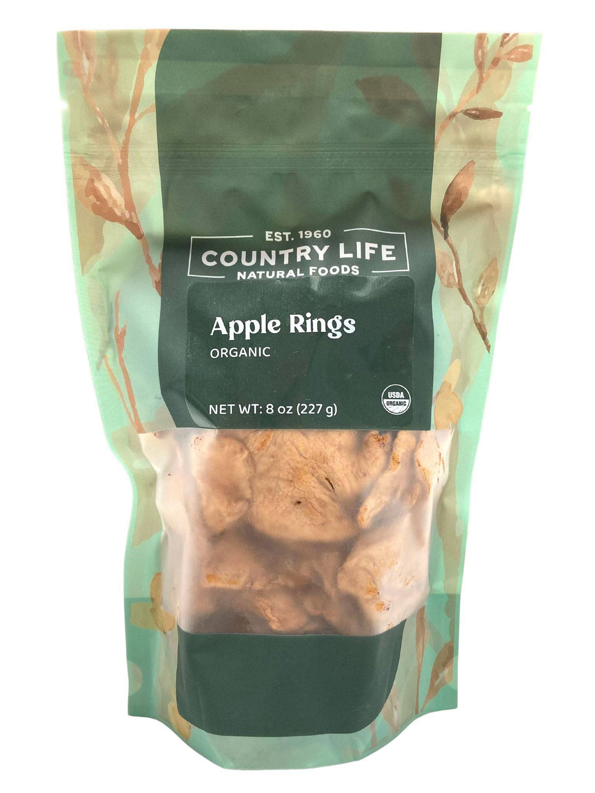 Apple Rings, Organic, Dried Fruit - Country Life Natural Foods