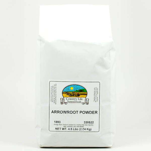 Arrowroot Powder, Gels & Starches - Country Life Natural Foods