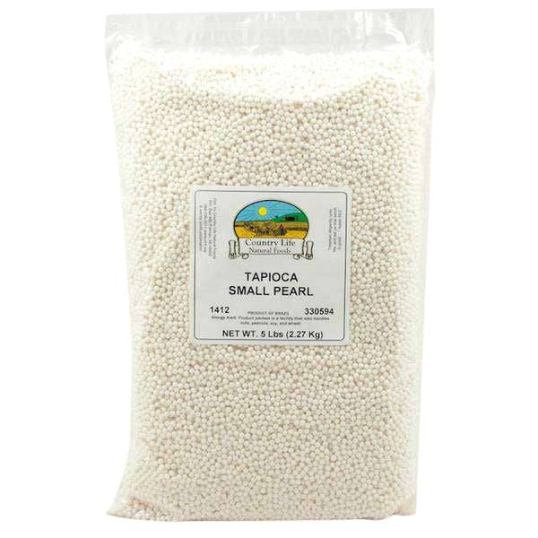 Tapioca, Small Pearl, Gels & Starches - Country Life Natural Foods