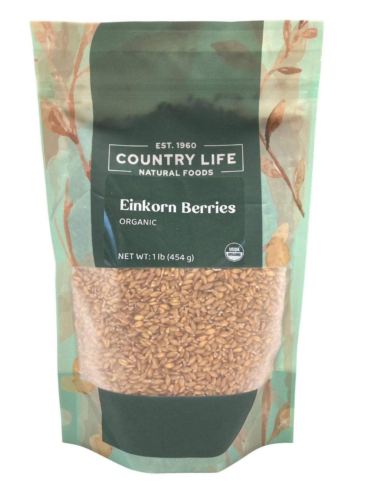 Einkorn Berries, Organic, Grains - Country Life Natural Foods