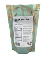 Spelt Berries, Organic, Grains - Country Life Natural Foods