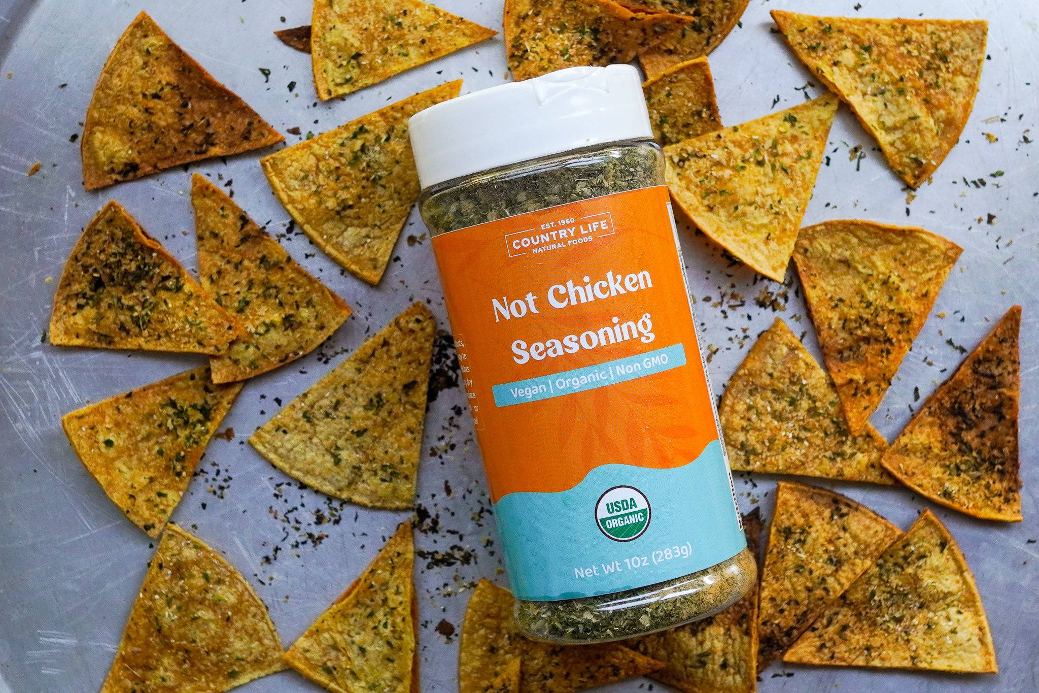 Not Chicken Seasoning, Organic, Herbs Spices & Seasonings - Country Life Natural Foods