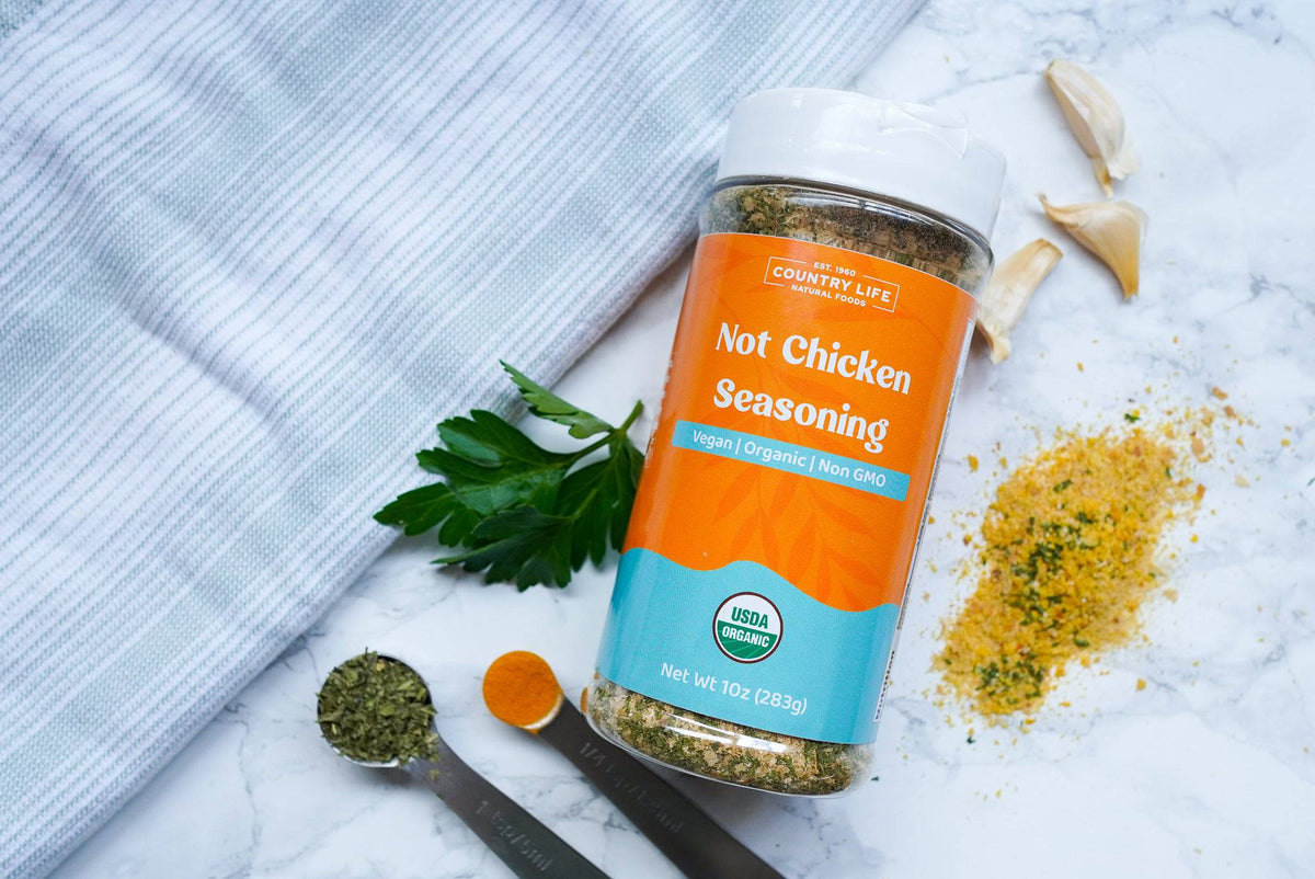Not Chicken Seasoning, Organic, Herbs Spices & Seasonings - Country Life Natural Foods