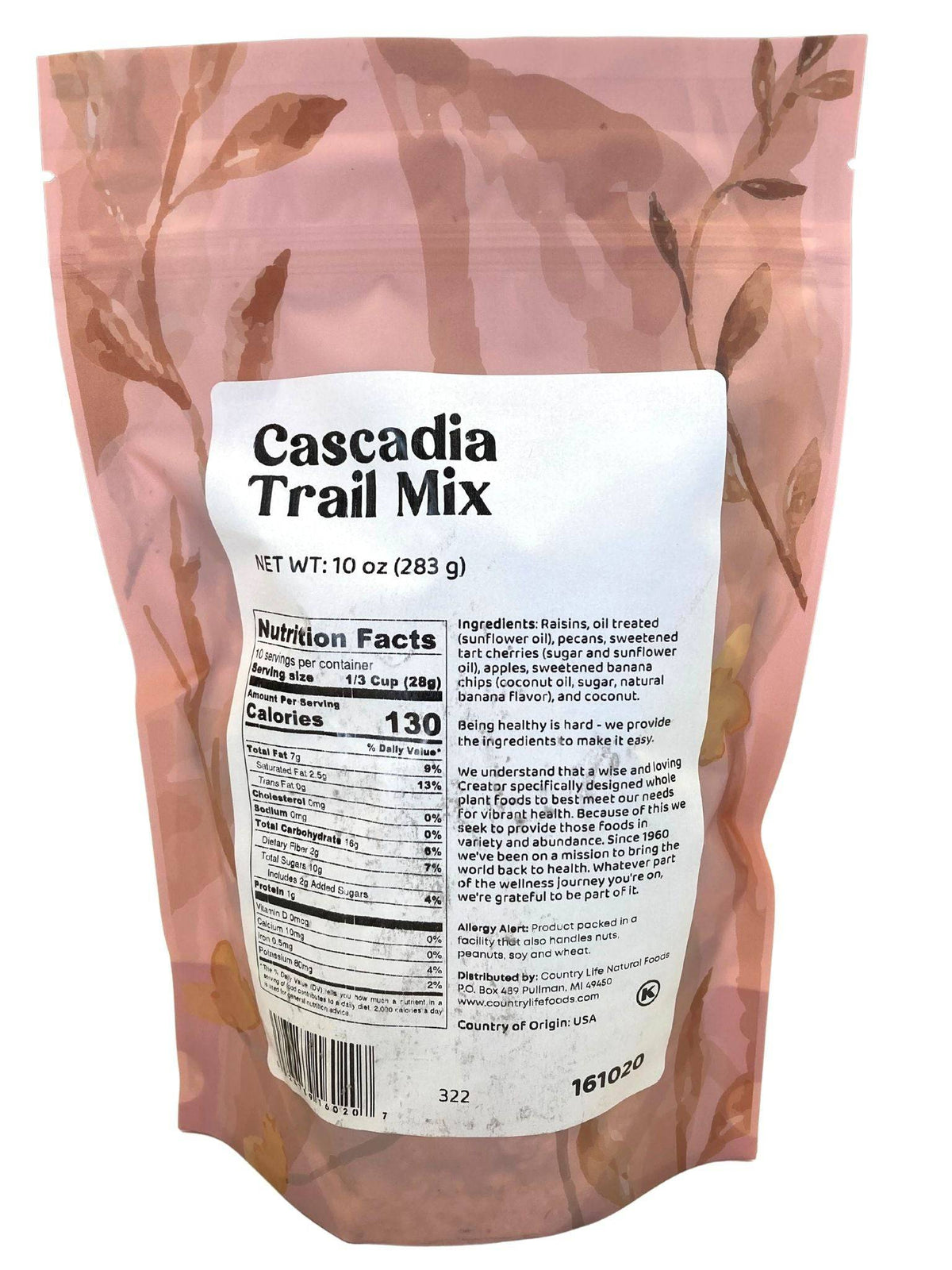 Cascadia Trail Mix, Trail Mix - Country Life Natural Foods