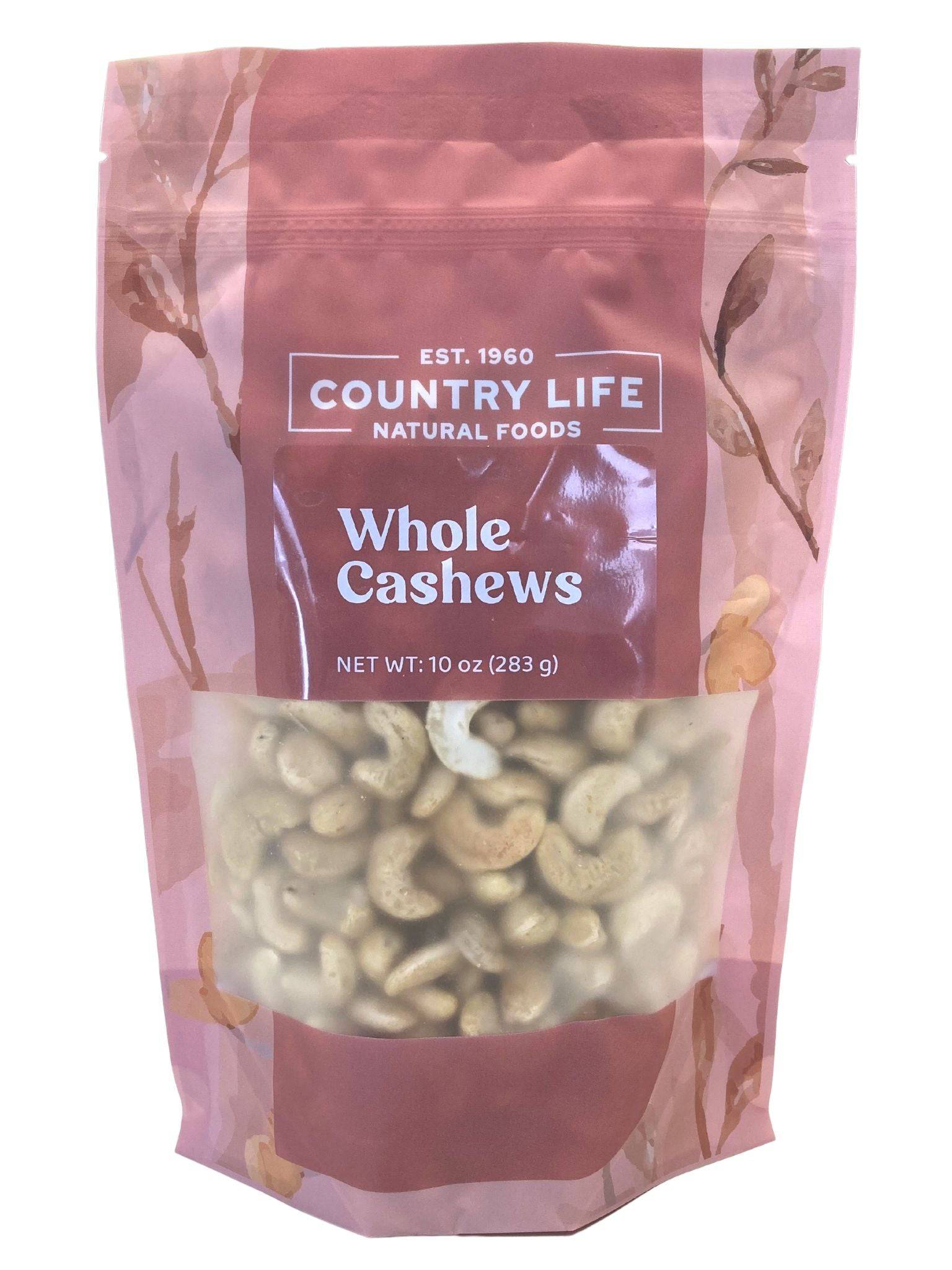 Cashews, Whole, Nuts - Country Life Natural Foods