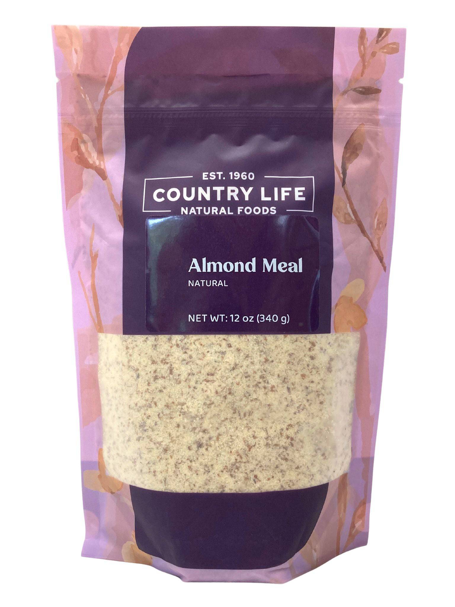 Almond Meal, Fine Ground, Natural, Nuts - Country Life Natural Foods