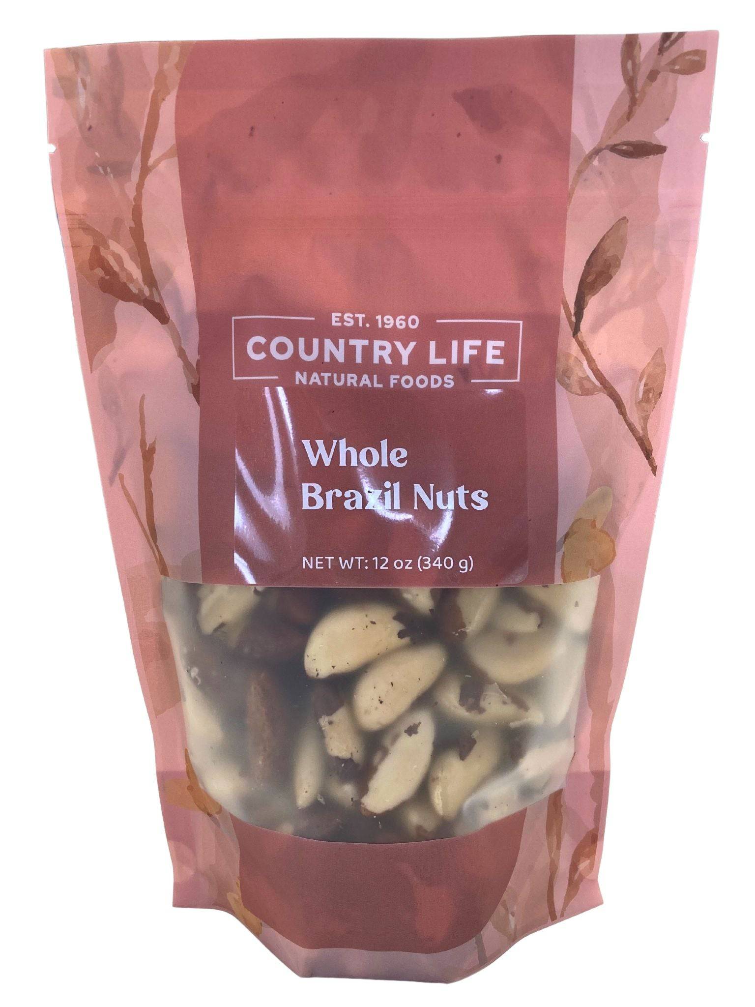 Brazil Nuts, Whole, Nuts - Country Life Natural Foods