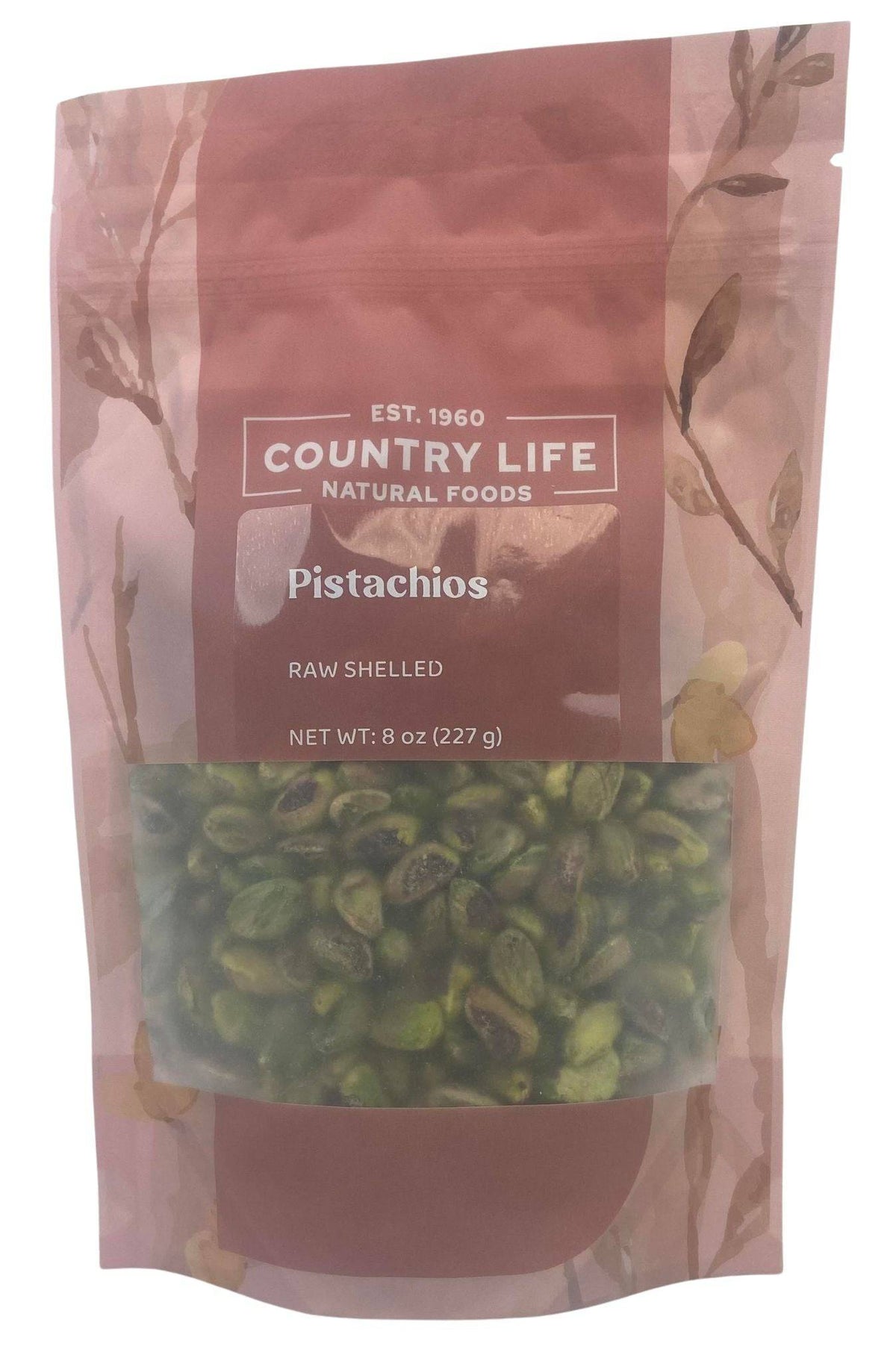 Pistachios, Shelled, Raw, Nuts - Country Life Natural Foods