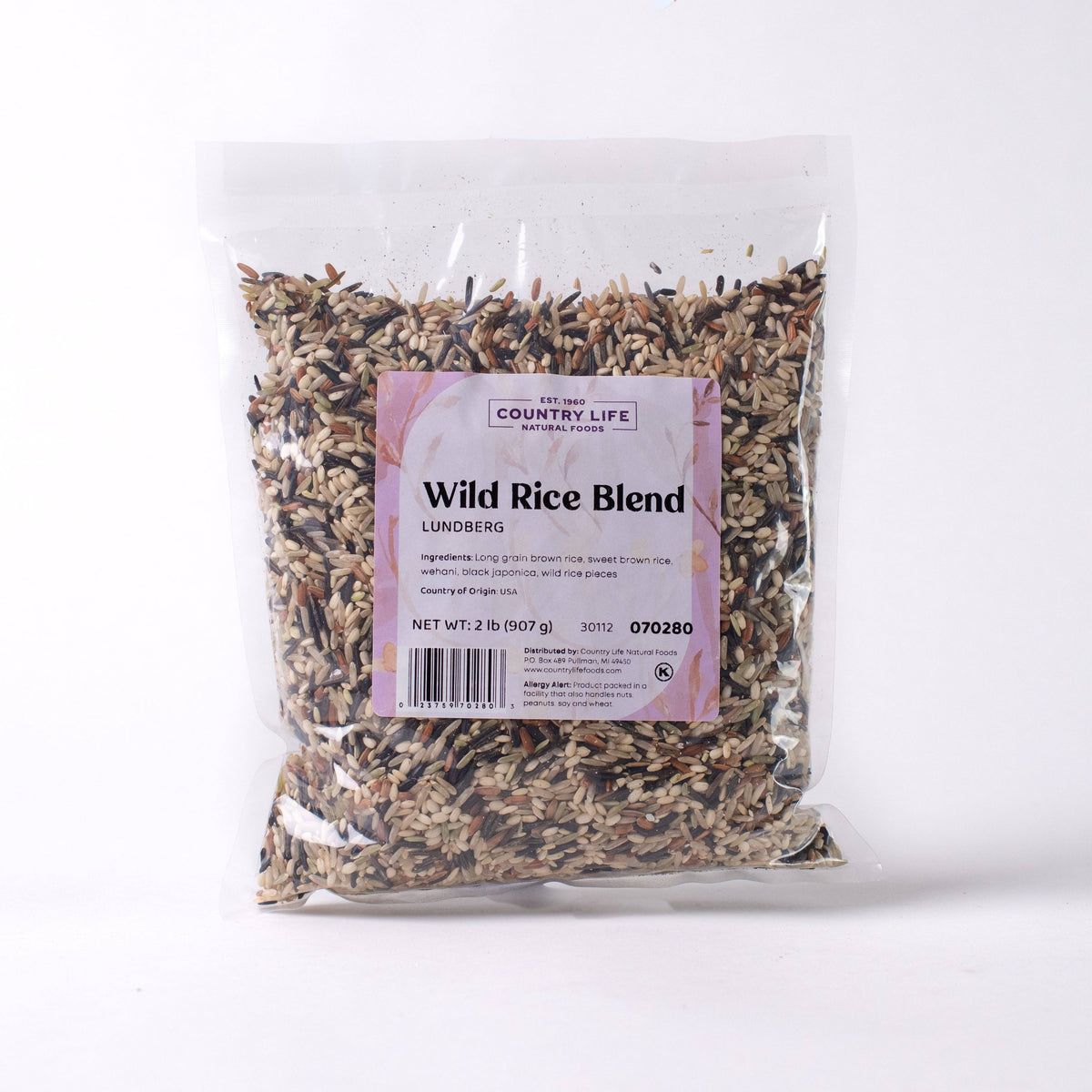 Wild Rice Blend, Lundberg, Rice - Country Life Natural Foods
