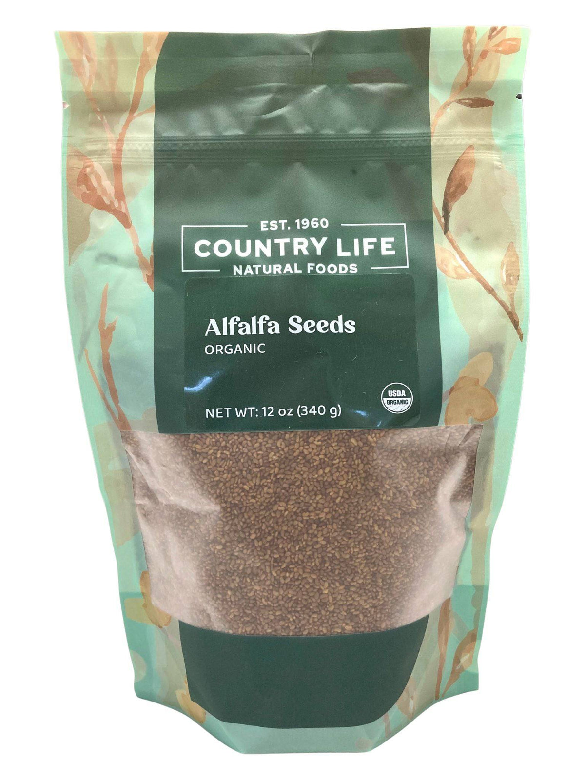 Alfalfa Seeds, Organic, Seeds - Country Life Natural Foods