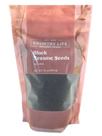 Sesame Seeds, Black, Natural, Seeds - Country Life Natural Foods